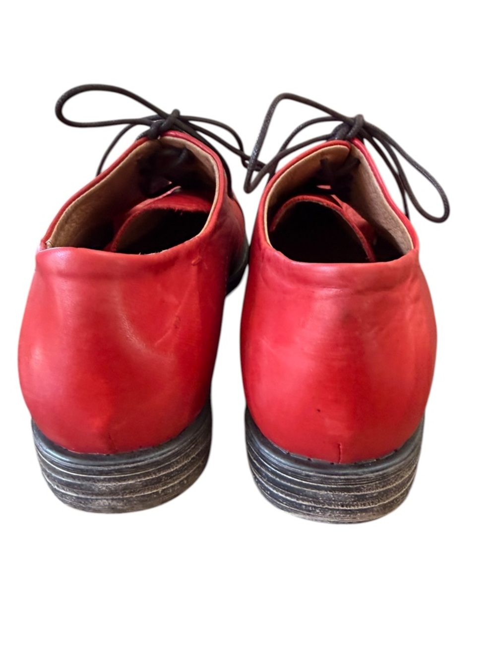 Miz Mooz Red Letty Oxford Flats –  Sz 8.5M - Picture 6 of 10